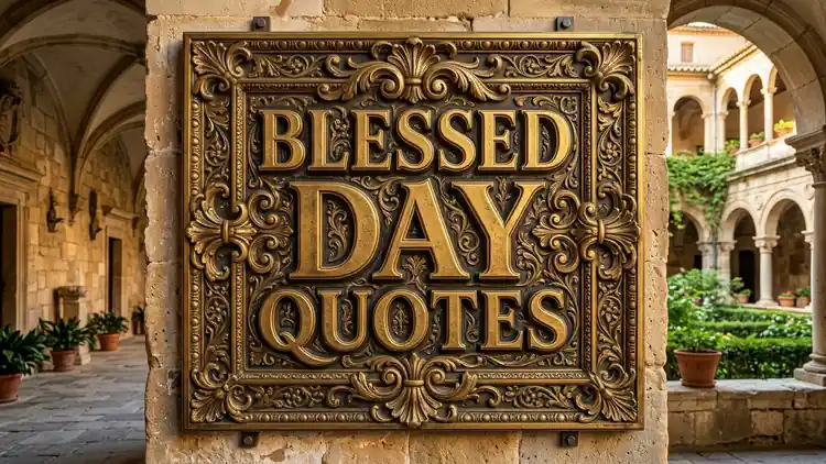 70 Blessed Day Quotes: Morning Gladness, Divine Favor & Daily Purpose