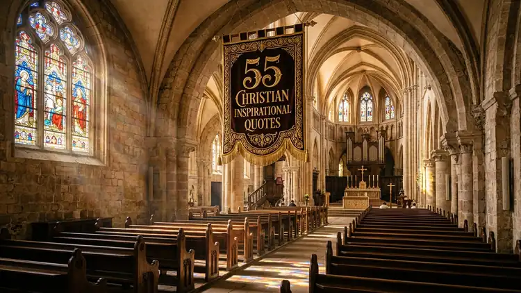 55 Christian Inspirational Quotes on Enduring Faith, Divine Providence & Inner Peace