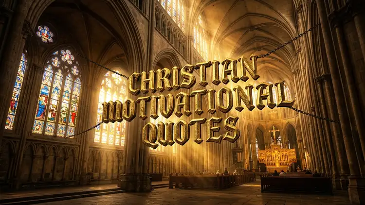 55 Christian Motivational Quotes on Enduring Perseverance, Spiritual Courage & Sacred Calling