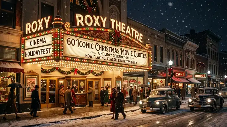 60 Iconic Christmas Movie Quotes from Classic Cinema to Modern Holiday Satire