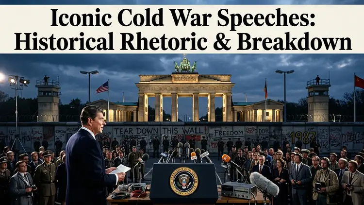 Iconic Cold War Speeches: Historical Rhetoric & Breakdown