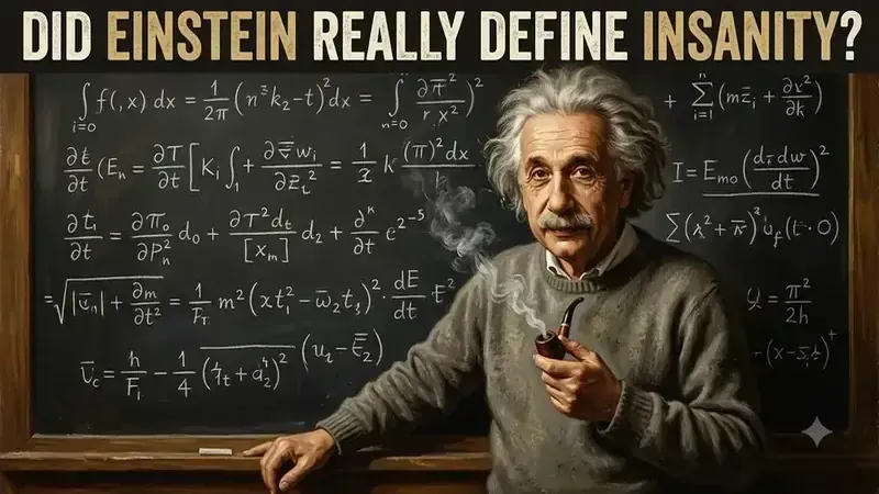Did Albert Einstein Define Insanity? Archival Truth