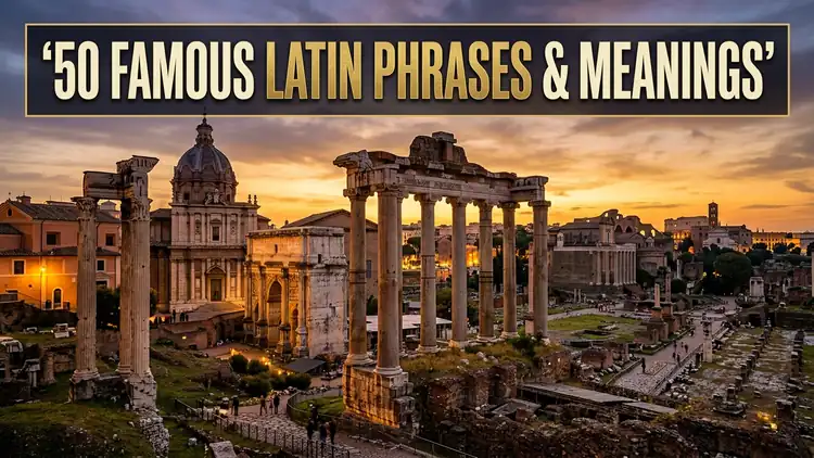 50 Famous Latin Phrases & Mottos: True Historical Meanings & Origins