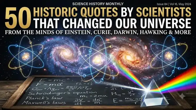 40 Famous Science Quotes That Shaped Human History