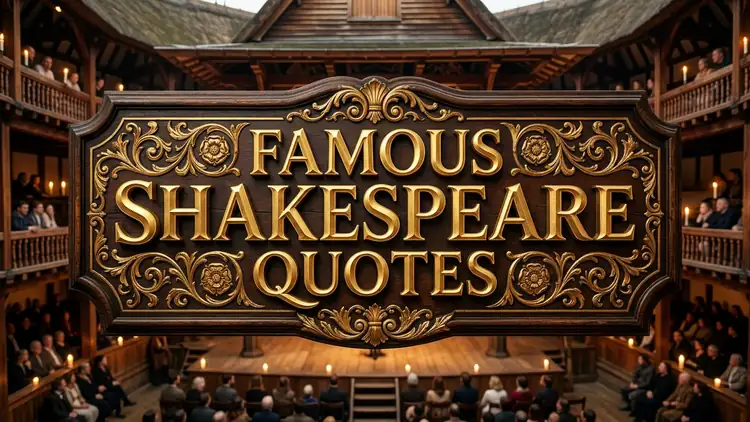 75 Most Famous Shakespeare Quotes: The Bard's Timeless Wisdom, Soliloquies & Human Nature