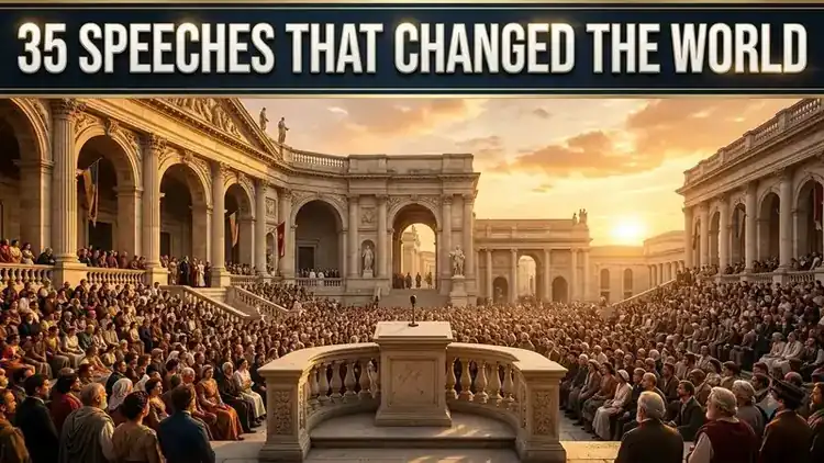 25 Famous Speeches That Changed World History Forever