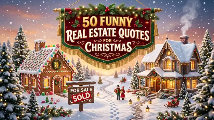 50 Funny Real Estate Quotes for Christmas: Holiday Satire, Hearth Humor & Historical Wit