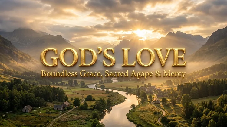 60 Boundless God's Love Quotes on Divine Grace, Eternal Mercy & Sacred Agape
