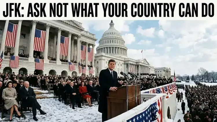 JFK's 'Ask Not What Your Country Can Do' Speech Truth