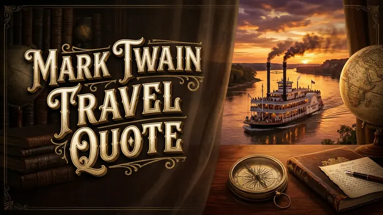 Mark Twain Travel Quote: Why Travel Is Fatal to Prejudice, Bigotry, and Narrow-Mindedness