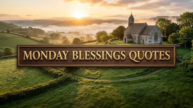 65 Monday Blessings Quotes: Starting the Week in Grace, Hope & Renewed Strength