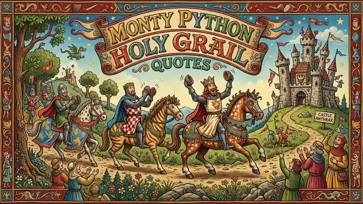 65 Legendary Monty Python Holy Grail Quotes: Medieval Absurdity, Deadpan Wit & Iconic Lines