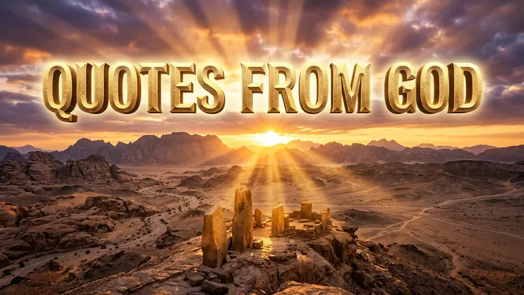 60 Sacred Quotes from God on Divine Comfort, Hope, Wisdom & Covenant Love