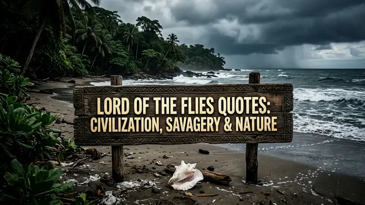 65 Piercing Quotes on Lord of the Flies: Human Nature, Savagery & the Beast