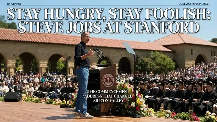 Steve Jobs' 2005 Stanford Speech: 'Stay Hungry, Stay Foolish'